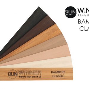 ŻALUZJE DREWNIANE I BAMBUSOWE Producent żaluzji drewnianych i bambusowych 25mm 50mm 65mm 70mm, Żaluzje drewniane elektryczne Bamboo Classic 25mm 52